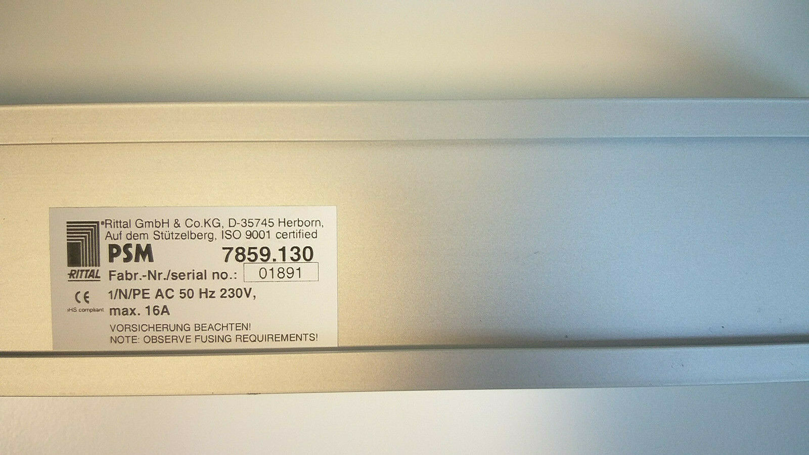 Steckdosenmodul Rittal PSM 7859.130 (Refurbished) 
